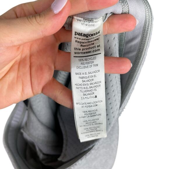 Patagonia Womens Light Grey Sherpa Elastic Waist Sweatpants with Pockets - Picture 8 of 8